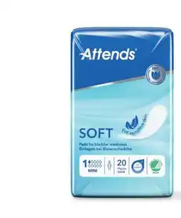 Apotek 1 Attends Soft 1 Mini bind, NOK 49.9 tilbud
