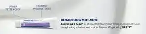 Apotek 1 BEHANDLING MOT AKNE, NOK 229.9 tilbud