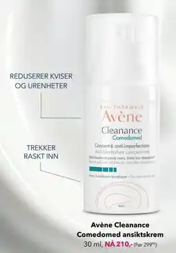 Apotek 1 Avène Cleanance Comedomed ansiktskrem, NOK 210 tilbud