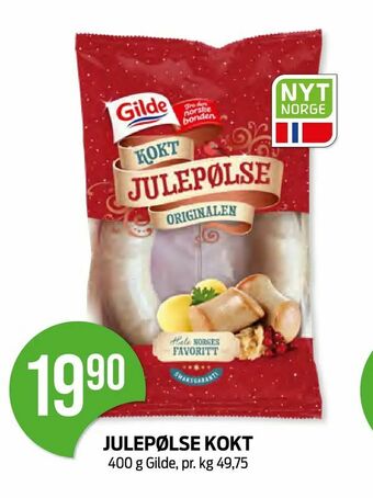 Kiwi Julepølse kokt tilbud