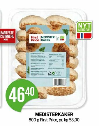 Kiwi Medisterkaker tilbud