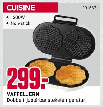 Europris Vaffeljern tilbud