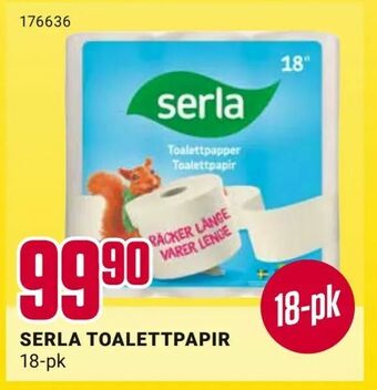 Serla toalettpapir