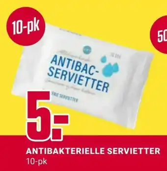 Europris Antibakterielle servietter tilbud