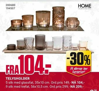 Europris Telysholder tilbud