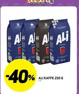 Bunnpris ALI KAFFE 250 G tilbud