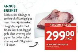 Jacobs ANGUS BRISKET, NOK 299 tilbud