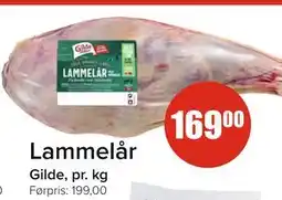 Spar Lammelår, NOK 169 tilbud