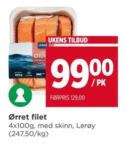 Meny Ørret filet, NOK 99 tilbud