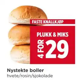 Meny Nystekte boller, NOK 29 tilbud