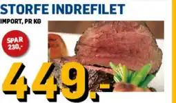 Price Lagerbutikk Storfe indrefilet tilbud