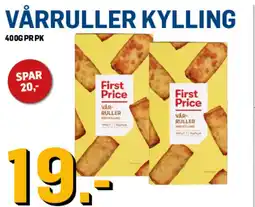 Price Lagerbutikk Vårruller kylling tilbud