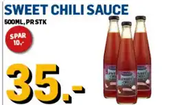 Price Lagerbutikk Sweet chili sauce tilbud