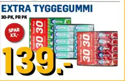 Price Lagerbutikk Extra tyggegummi tilbud