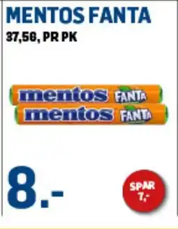 Price Lagerbutikk Mentos fanta tilbud