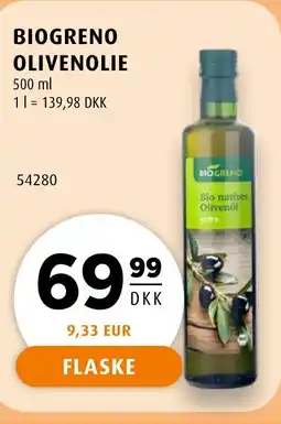 Scandinavian Park Biogreno olivenolie tilbud