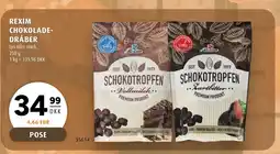 Scandinavian Park Rexim chokolade- dråber tilbud