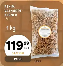 Scandinavian Park Rexim valnødde- kerner tilbud