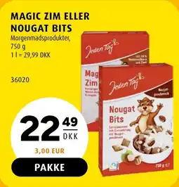 Scandinavian Park Magic zim eller nougat bits tilbud