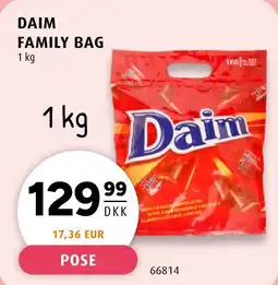 Scandinavian Park Daim family bag tilbud