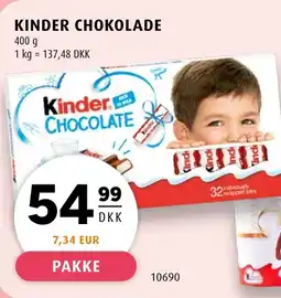 Scandinavian Park Kinder chokolade tilbud