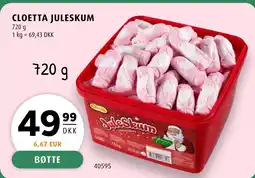 Scandinavian Park Cloetta juleskum tilbud