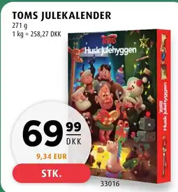 Scandinavian Park Toms julekalender tilbud