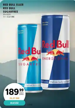 Scandinavian Park Red bull eller red bull sugarfree tilbud