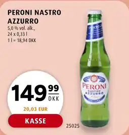 Scandinavian Park Peroni nastro azzurro tilbud
