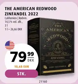 Scandinavian Park The american redwood zinfandel 2022 tilbud