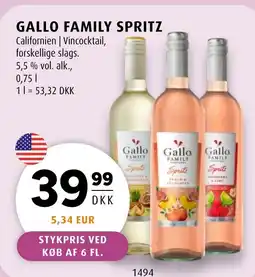 Scandinavian Park Gallo family spritz tilbud