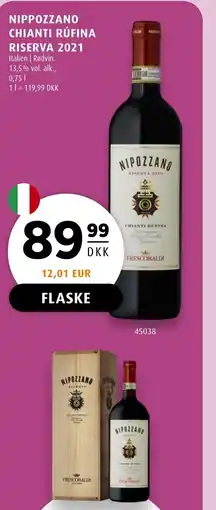 Scandinavian Park Nippozzano chianti rúfina riserva 2021 tilbud