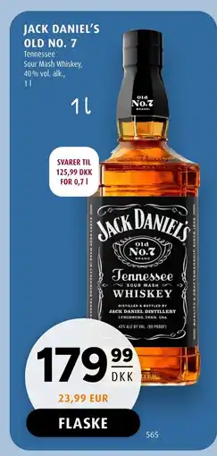 Scandinavian Park Jack daniel' old no. 7 tilbud