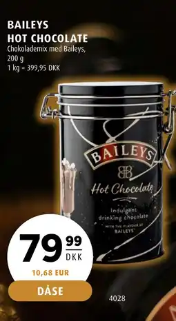 Scandinavian Park Baileys hot chocolate tilbud