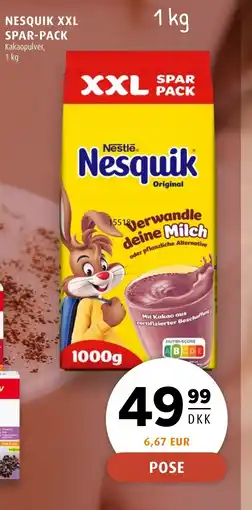 Scandinavian Park Nesquik xxl spar-pack tilbud