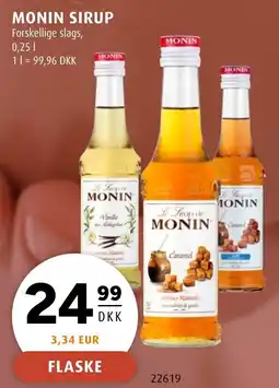 Scandinavian Park Monin sirup tilbud