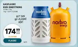 Scandinavian Park Gasflaske kun ombytning tilbud