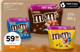 Scandinavian Park M&m's party bag tilbud