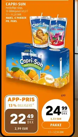 Scandinavian Park Capri-sun tilbud