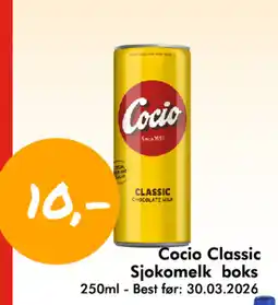 Havaristen Cocio Classic Sjokomelk boks tilbud