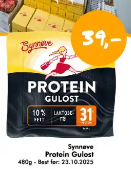Havaristen Synnøve Protein Gulost tilbud