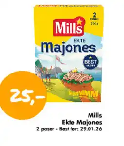 Havaristen Mills Ekte Majones tilbud