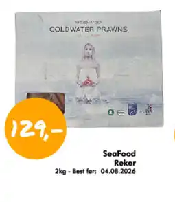 Havaristen SeaFood Reker tilbud