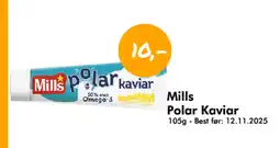 Havaristen Mills Polar kaviar tilbud