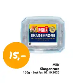 Havaristen Mills Skagenrøre tilbud