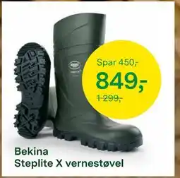 Felleskjøpet Bekina Steplite X vernestøvel, NOK 849 tilbud