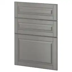 IKEA Metod 3 fronter til oppvaskmaskin, Bodbyn grå, 60 cm tilbud