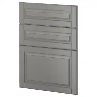 IKEA Metod 3 fronter til oppvaskmaskin, Bodbyn grå, 60 cm tilbud
