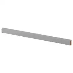 IKEA Bodbyn Lys-/gesimslist, profilert, grå, 221 cm tilbud