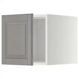 IKEA Metod Overskap, hvit/bodbyn grå, 40x40 cm tilbud